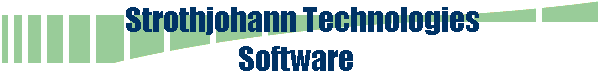  Strothjohann Technologies
Software 